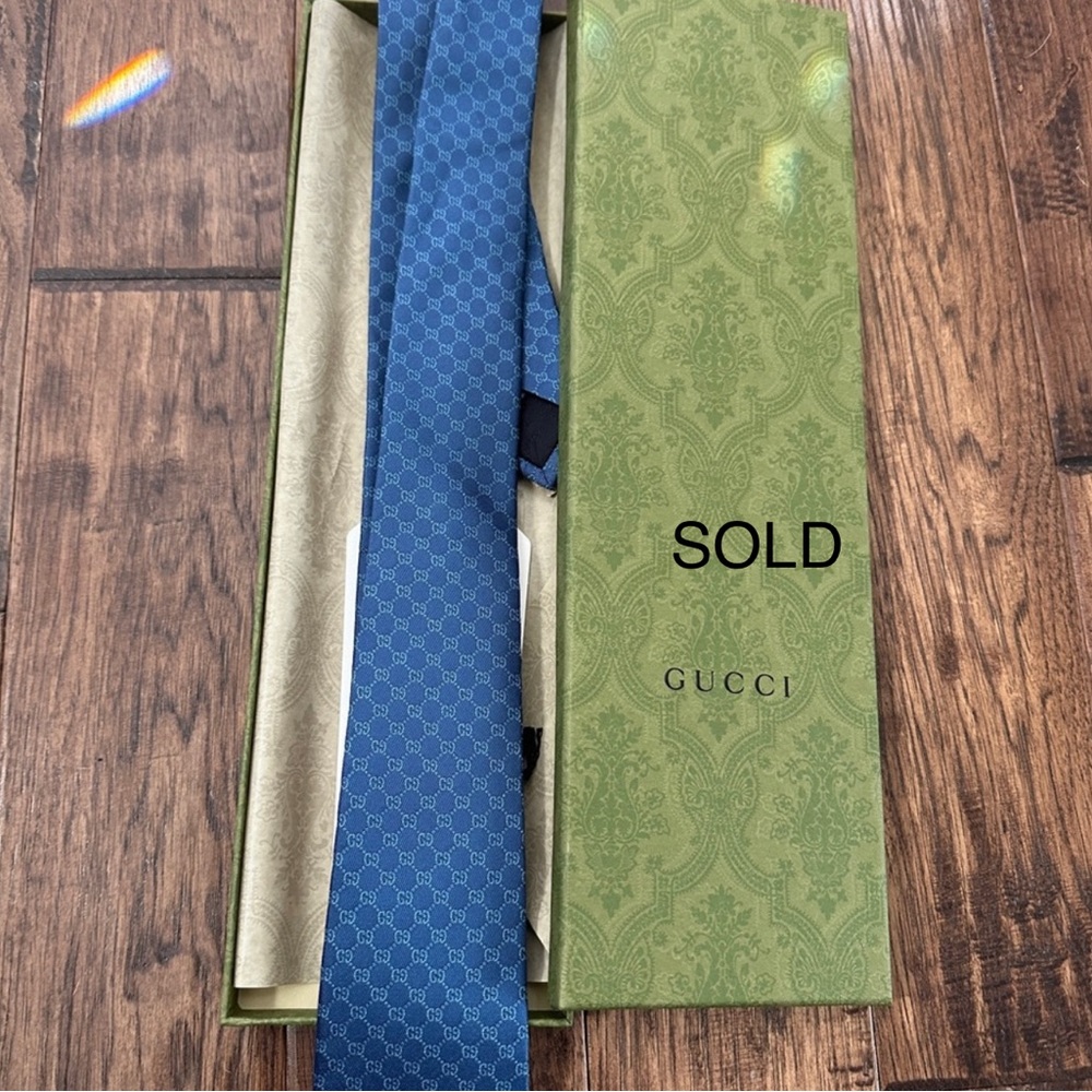 SOLD OUT - GUCCI necktie. NWT